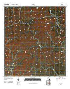Deep Creek Texas Historical topographic map, 1:24000 scale, 7.5 X 7.5 Minute, Year 2010