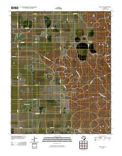 Deep Lake Texas Historical topographic map, 1:24000 scale, 7.5 X 7.5 Minute, Year 2010
