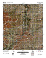 Deep Well Ranch Texas Historical topographic map, 1:24000 scale, 7.5 X 7.5 Minute, Year 2010