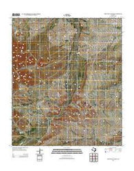 Deep Well Ranch Texas Historical topographic map, 1:24000 scale, 7.5 X 7.5 Minute, Year 2012