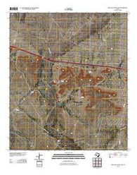 Deep Well Ranch NW Texas Historical topographic map, 1:24000 scale, 7.5 X 7.5 Minute, Year 2010