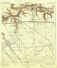 Deepwater Texas Historical topographic map, 1:31680 scale, 7.5 X 7.5 Minute, Year 1919