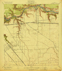 Deepwater Texas Historical topographic map, 1:31680 scale, 7.5 X 7.5 Minute, Year 1919