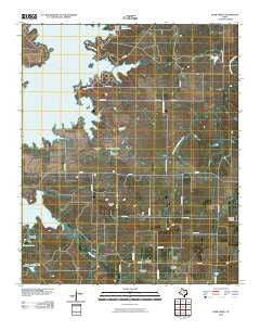 Deer Creek Texas Historical topographic map, 1:24000 scale, 7.5 X 7.5 Minute, Year 2010
