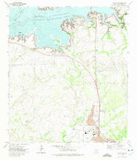 Del Rio NW Texas Historical topographic map, 1:24000 scale, 7.5 X 7.5 Minute, Year 1972