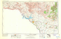 Del Rio Texas Historical topographic map, 1:250000 scale, 1 X 2 Degree, Year 1958