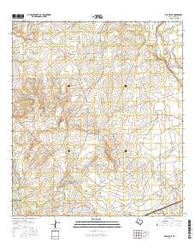 Del Rio NE Texas Current topographic map, 1:24000 scale, 7.5 X 7.5 Minute, Year 2016