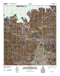 Del Rio NW Texas Historical topographic map, 1:24000 scale, 7.5 X 7.5 Minute, Year 2010