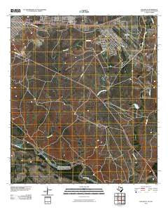 Del Rio SE Texas Historical topographic map, 1:24000 scale, 7.5 X 7.5 Minute, Year 2010