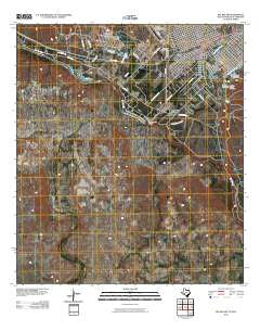 Del Rio SW Texas Historical topographic map, 1:24000 scale, 7.5 X 7.5 Minute, Year 2010