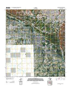 Del Rio SW Texas Historical topographic map, 1:24000 scale, 7.5 X 7.5 Minute, Year 2013