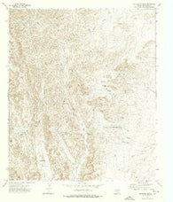 Delaware Ranch Texas Historical topographic map, 1:24000 scale, 7.5 X 7.5 Minute, Year 1973