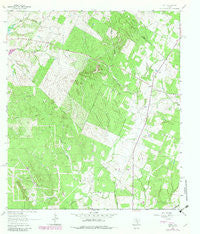 Delhi Texas Historical topographic map, 1:24000 scale, 7.5 X 7.5 Minute, Year 1964