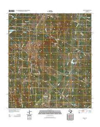 Delhi Texas Historical topographic map, 1:24000 scale, 7.5 X 7.5 Minute, Year 2013