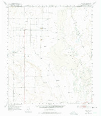 Dell City Texas Historical topographic map, 1:62500 scale, 15 X 15 Minute, Year 1951