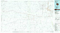 Dell City Texas Historical topographic map, 1:100000 scale, 30 X 60 Minute, Year 1985