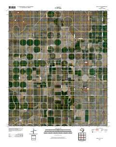 Dell City Texas Historical topographic map, 1:24000 scale, 7.5 X 7.5 Minute, Year 2010