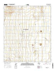 Dell City Texas Current topographic map, 1:24000 scale, 7.5 X 7.5 Minute, Year 2016