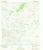 Dellahunt Draw East Texas Historical topographic map, 1:24000 scale, 7.5 X 7.5 Minute, Year 1973