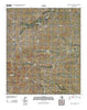 Dellahunt Draw East Texas Historical topographic map, 1:24000 scale, 7.5 X 7.5 Minute, Year 2010