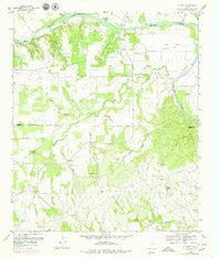 Dennis Texas Historical topographic map, 1:24000 scale, 7.5 X 7.5 Minute, Year 1959
