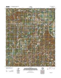 Dennis Texas Historical topographic map, 1:24000 scale, 7.5 X 7.5 Minute, Year 2013