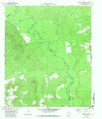 Denson Springs Texas Historical topographic map, 1:24000 scale, 7.5 X 7.5 Minute, Year 1982