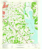 Denton East Texas Historical topographic map, 1:24000 scale, 7.5 X 7.5 Minute, Year 1960