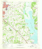 Denton East Texas Historical topographic map, 1:24000 scale, 7.5 X 7.5 Minute, Year 1960