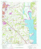 Denton East Texas Historical topographic map, 1:24000 scale, 7.5 X 7.5 Minute, Year 1960