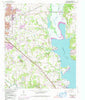 Denton East Texas Historical topographic map, 1:24000 scale, 7.5 X 7.5 Minute, Year 1960