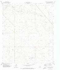 Denver City SE Texas Historical topographic map, 1:24000 scale, 7.5 X 7.5 Minute, Year 1971