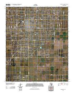 Denver City Texas Historical topographic map, 1:24000 scale, 7.5 X 7.5 Minute, Year 2010
