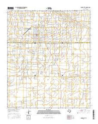 Denver City Texas Current topographic map, 1:24000 scale, 7.5 X 7.5 Minute, Year 2016