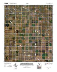 Denver City SE Texas Historical topographic map, 1:24000 scale, 7.5 X 7.5 Minute, Year 2010