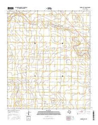 Denver City SE Texas Current topographic map, 1:24000 scale, 7.5 X 7.5 Minute, Year 2016