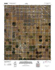 Denver City SW Texas Historical topographic map, 1:24000 scale, 7.5 X 7.5 Minute, Year 2010