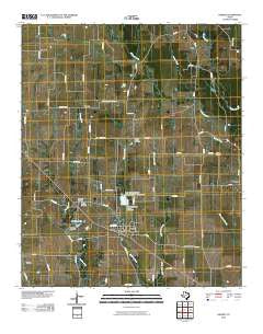 Deport Texas Historical topographic map, 1:24000 scale, 7.5 X 7.5 Minute, Year 2010