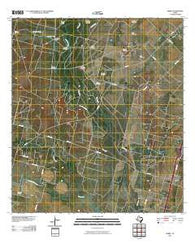 Derby Texas Historical topographic map, 1:24000 scale, 7.5 X 7.5 Minute, Year 2010