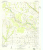 Dermott Texas Historical topographic map, 1:24000 scale, 7.5 X 7.5 Minute, Year 1954