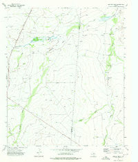 Derrick Draw Texas Historical topographic map, 1:24000 scale, 7.5 X 7.5 Minute, Year 1973