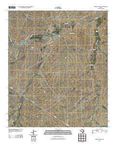 Derrick Draw Texas Historical topographic map, 1:24000 scale, 7.5 X 7.5 Minute, Year 2010