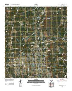 Deserter Baygall Texas Historical topographic map, 1:24000 scale, 7.5 X 7.5 Minute, Year 2010