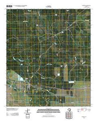 Devers Texas Historical topographic map, 1:24000 scale, 7.5 X 7.5 Minute, Year 2010