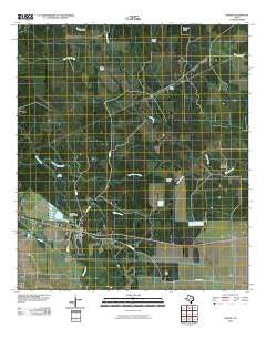 Devers Texas Historical topographic map, 1:24000 scale, 7.5 X 7.5 Minute, Year 2010