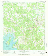 Devils Backbone Texas Historical topographic map, 1:24000 scale, 7.5 X 7.5 Minute, Year 1963