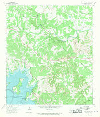 Devils Backbone Texas Historical topographic map, 1:24000 scale, 7.5 X 7.5 Minute, Year 1963