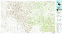 Devils Draw Texas Historical topographic map, 1:100000 scale, 30 X 60 Minute, Year 1985