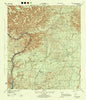 Devils Lake Texas Historical topographic map, 1:62500 scale, 15 X 15 Minute, Year 1944