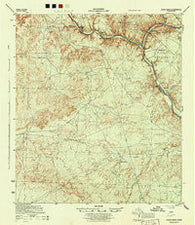 Devils River Texas Historical topographic map, 1:62500 scale, 15 X 15 Minute, Year 1944
